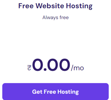 Hostinger Free Trial