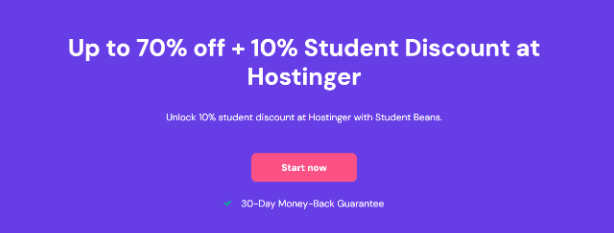 Hostinger Student Discount