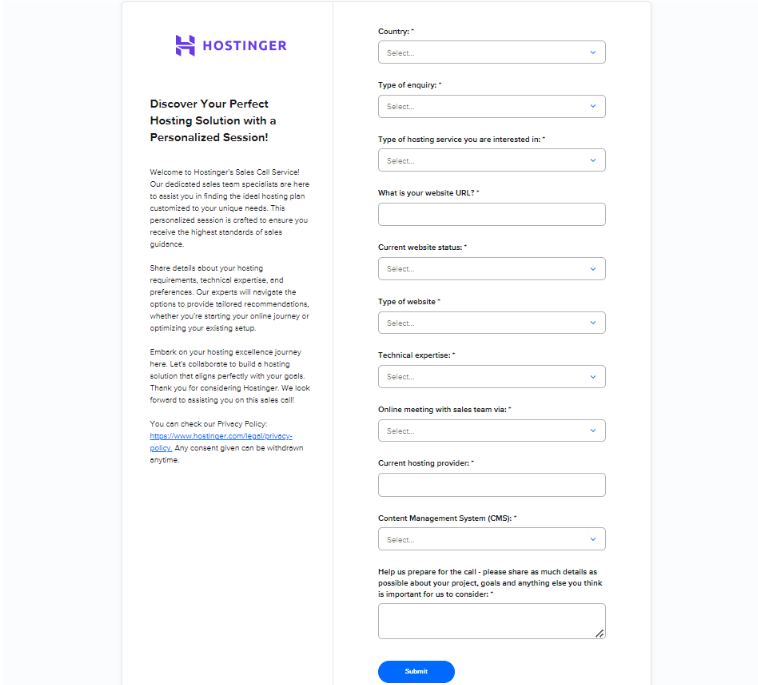 Ticket Submission System 
